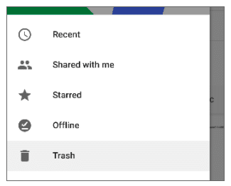Pilih folder “Photos, Albums, Archive, and Trash”