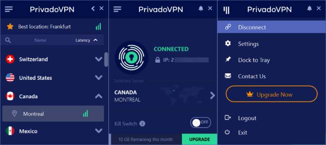 PrivadoVPN
