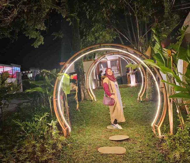 Rute ke Taman Budaya Sentul City