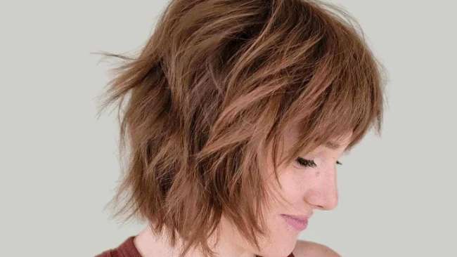 Segi Short Messy Haircut