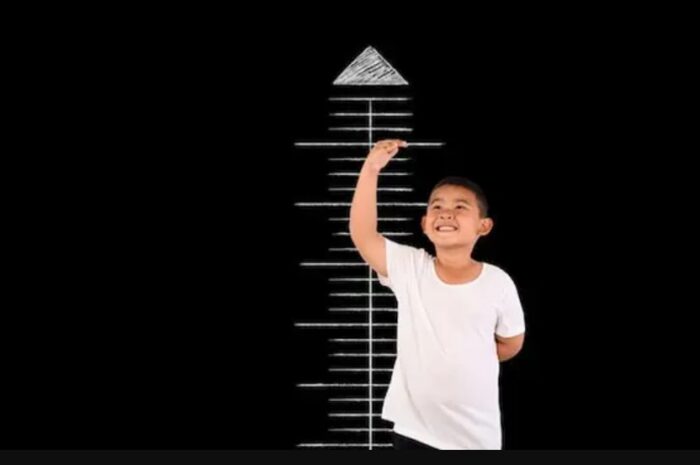 ilustrasi tinggi badan anak