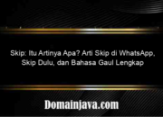 Skip: Itu Artinya Apa? Arti Skip di WhatsApp, Skip Dulu, dan Bahasa Gaul Lengkap