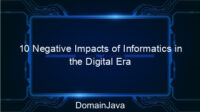 10 Negative Impacts of Informatics in the Digital Era