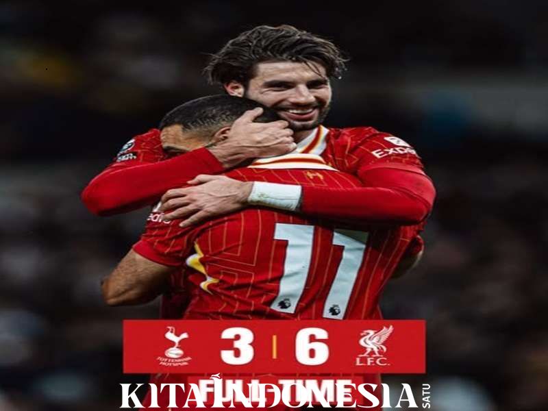 392 liverpool is firmly at the top of the standings after beating tottenham 6 3 mo salah score676d948a6dc13