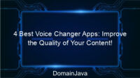 4 Best Voice Changer Apps: Improve the Quality of Your Content!