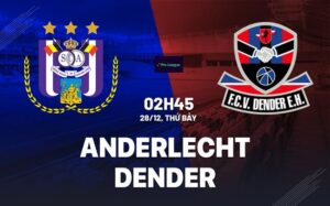 Anderlecht vs Dender Prediction, Belgium Pro League 28 December 2024