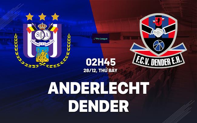 434 anderlecht vs dender prediction belgium pro league 28 december 2024