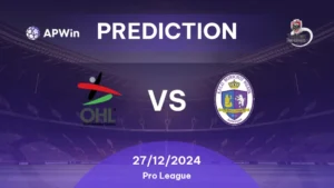 OH Leuven vs Beerschot Prediction, Belgium Pro League 28 December 2024