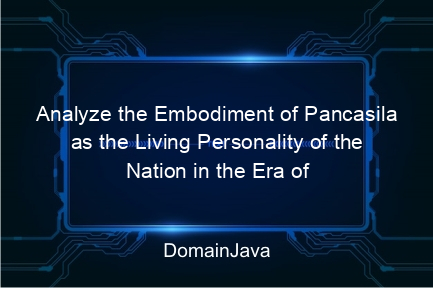 analyze the embodiment of pancasila as the living personality of the nation in the era of globalization, let's learn!