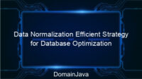 Data Normalization Efficient Strategy for Database Optimization