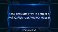 Easy and Safe Way to Format a FAT32 Flashdisk Without Hassle