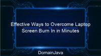 Effective Ways to Overcome Laptop Screen Burn In in Minutes