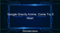 Google Gravity Anime, Come Try It Now!