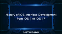 History of iOS Interface Development from iOS 1 to iOS 17