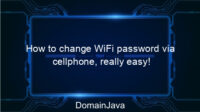 How to change WiFi password via cellphone, really easy!