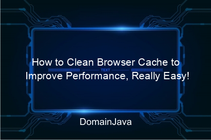 how to clean browser cache to improve performance, really easy!