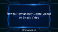 How to Permanently Delete Videos on Snack Video