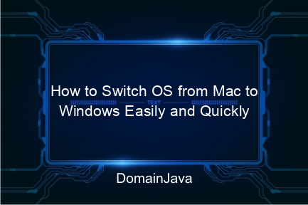 how to switch os from mac to windows easily and quickly