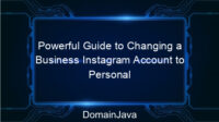 Powerful Guide to Changing a Business Instagram Account to Personal