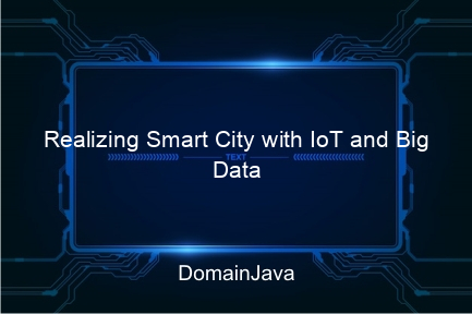 realizing smart city with iot and big data