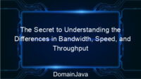 The Secret to Understanding the Differences in Bandwidth, Speed, and Throughput