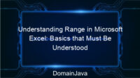 Understanding Range in Microsoft Excel: Basics that Must Be Understood