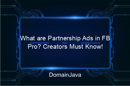 what are partnership ads in fb pro? creators must know!