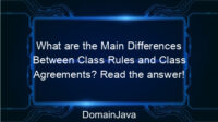 What are the Main Differences Between Class Rules and Class Agreements? Read the answer!