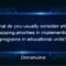 what do you usually consider when mapping priorities in implementing programs in educational units? come on, understand!