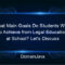 what main goals do students want to achieve from legal education at school? let's discuss