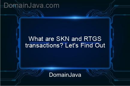 what are skn and rtgs transactions? let's find out