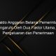 Saldo Anggaran Belanja Pemerintah Dipengaruhi Oleh Dua Faktor Utama, Yaitu Pengeluaran dan Penerimaan