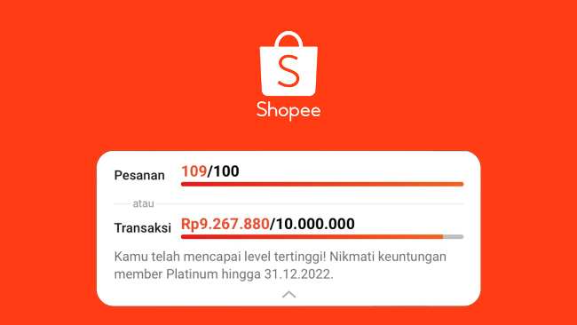 Cara Cek Total Belanja di Shopee & Riwayat Lengkap per 1 Tahun