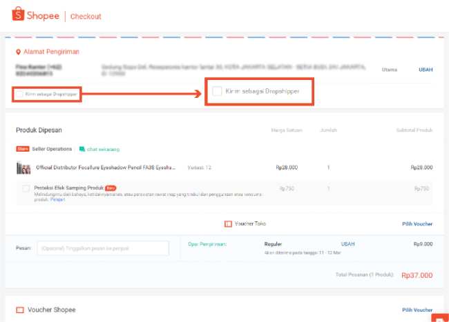 Cara Jadi Dropship di Shopee Terbaru, Untung Tanpa Modal!