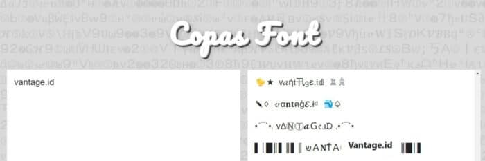 Cara Buat Bio IG Aesthetic Dengan Font Online Generator