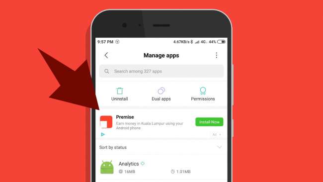 Cara Menghapus Iklan di HP Xiaomi