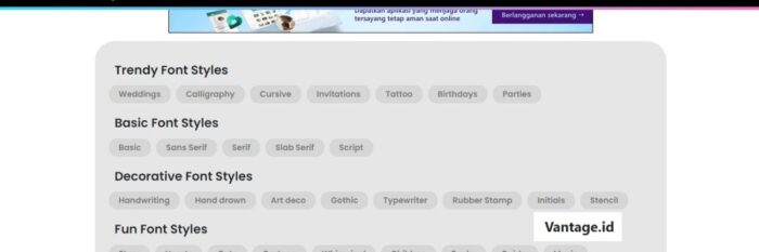 Keuntungan Menggunakan Copas Font Online Warna Warni